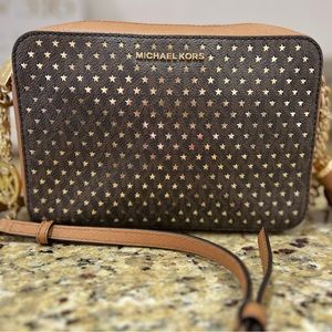 Michael Kors MK Brown Crossbody Handbag